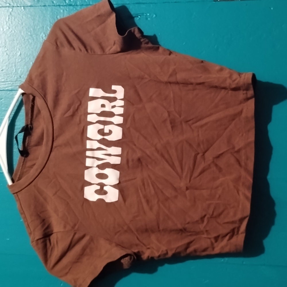 Cowgirl crop top